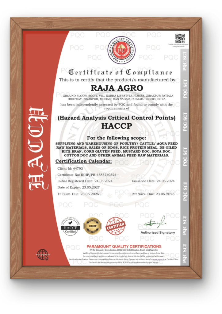 Global Grain Feed_HACCP Certificate